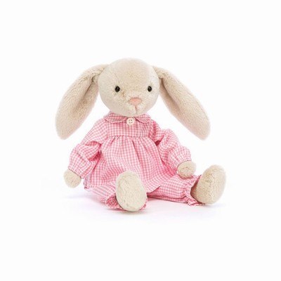 Jellycat Lottie Bunny Bedtime USA | 53807AVYG